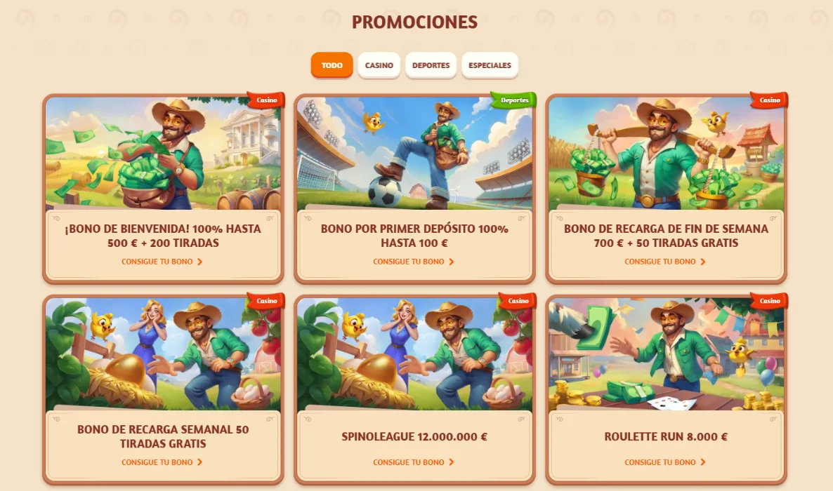 BillyBets Casino Promociones BillyBets Casino Promociones