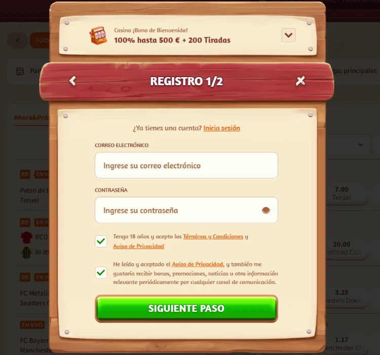 BillyBets Casino Registro y acceso BillyBets Casino Registro y acceso